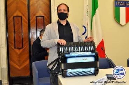 Il fisarmonicista marsicano Danilo Murzilli