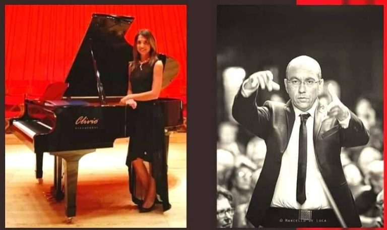 Valentina Di Marco e il M° Corrado Lambona