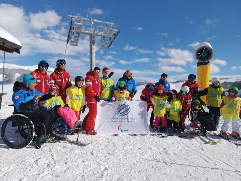 Campus paralimpico invernale 23012023 Roccaraso|