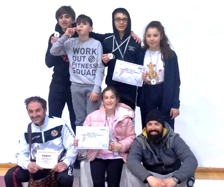 Sei medaglie d'oro e una d'argento per gli atleti della Asd Karate Lion Avezzano|