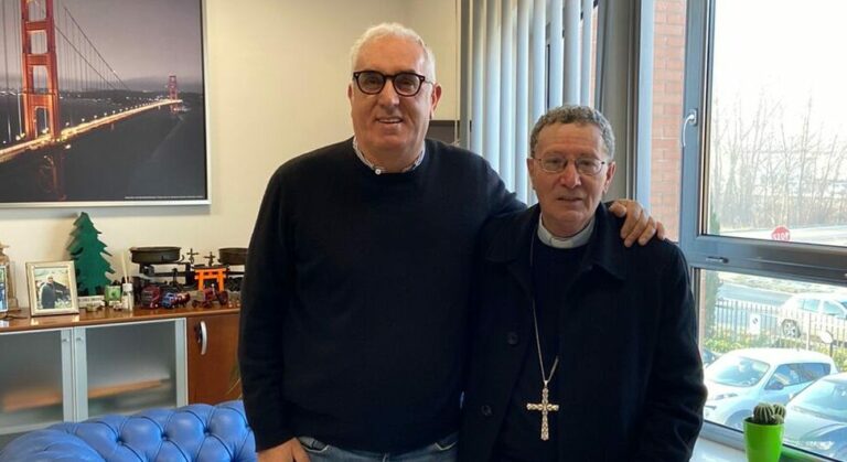 Il Presidente Di Carlo e il Vescovo Santoro