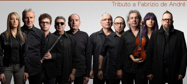 Tributo al cantautore italiano Fabrizio De André
