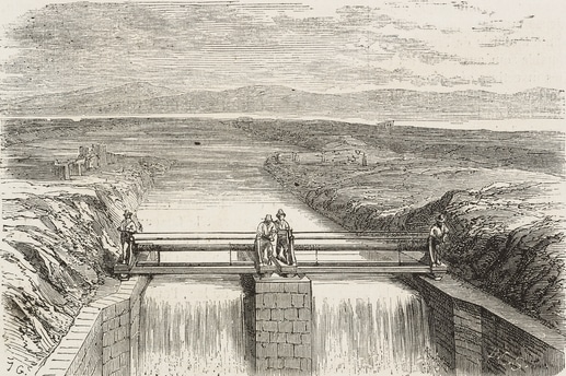 Prosciugamento del lago Fucino