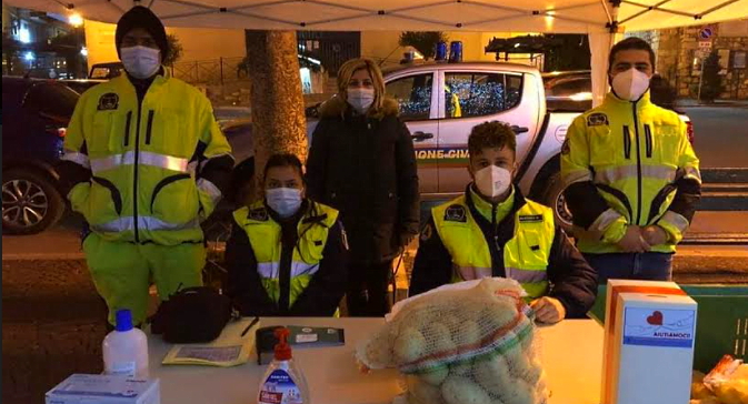 Grande successo a Celano della raccolta fondi per i buoni spesa alimentari
