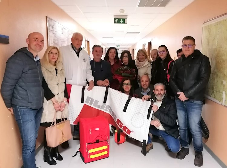 In ricordo di Lina Piacente: da Villa San Sebastiano un prezioso dono agli operatori del 118