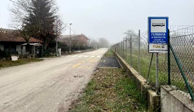 Nuova fermata Tua nella frazione "Petogna" a Luco dei Marsi