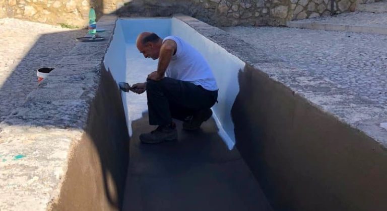 Torna a nuova vita il vecchio fontanile di Rocca di Botte