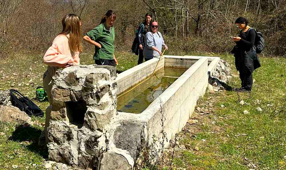Monitoraggio fontanili e specchi d'acqua in montagna