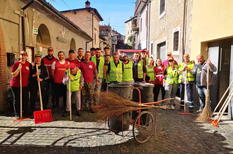 Grande successo per la giornata ecologica a Carsoli e frazioni