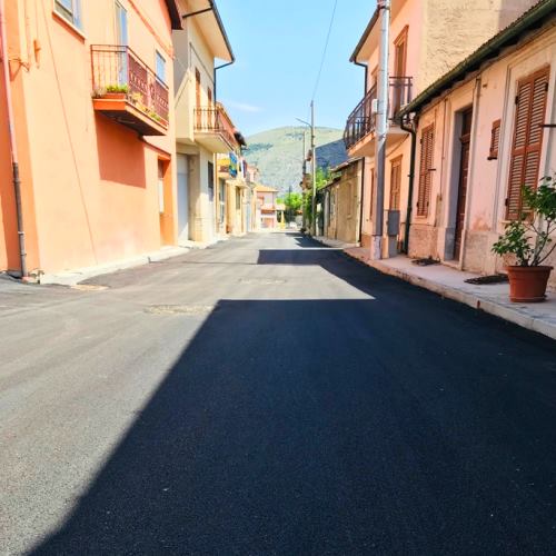Procedono a pieno ritmo i lavori per la viabilità urbana a Ortucchio|||