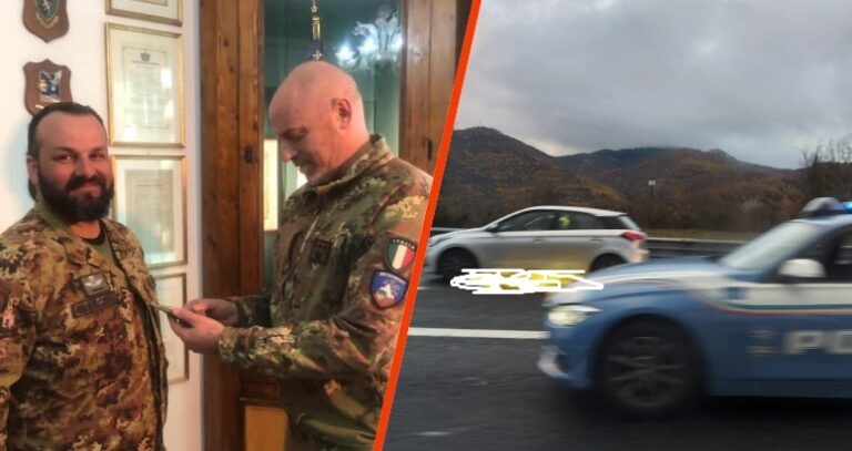 Accusa malore in autostrada