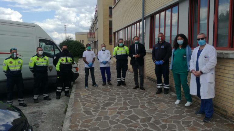 La Protezione Civile di Tagliacozzo ringrazia l'Assessore al Bilancio della Regione Abruzzo Guido Quintino Liris per lo stanziamento di €10.000|