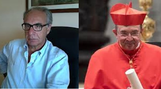 dr. Stefano Pallotta e Sua Eminenza il Cardinale Giuseppe Petrocchi