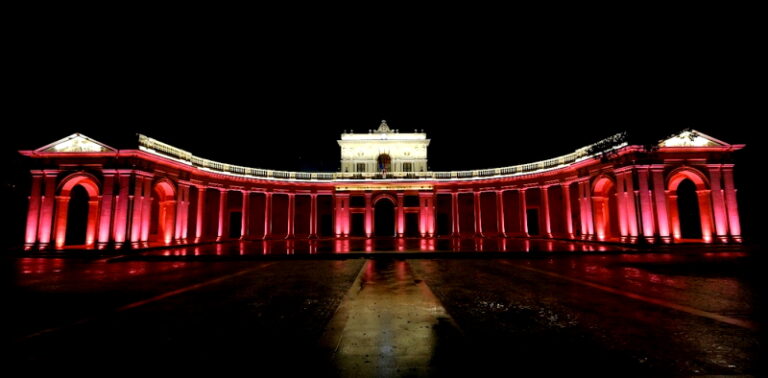 Per la Giornata Mondiale della Croce Rossa Palazzo dell’Emiciclo sarà illuminato di rosso