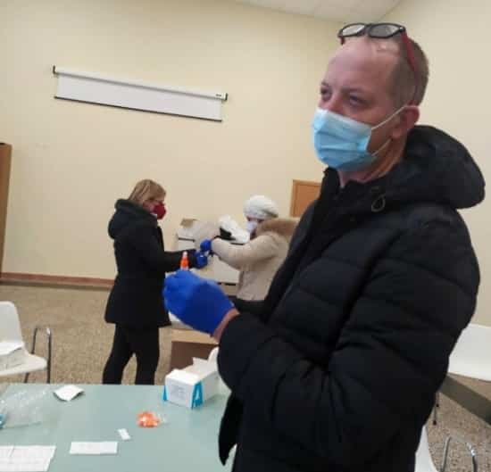 Tamponi anti Covid ad Aielli: 117 test