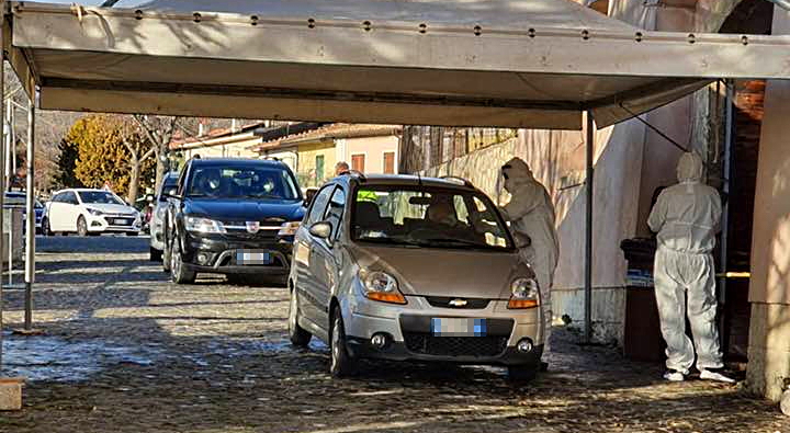 Tamponi rapidi per tutti nella giornata di martedì 1 dicembre a Cerchio