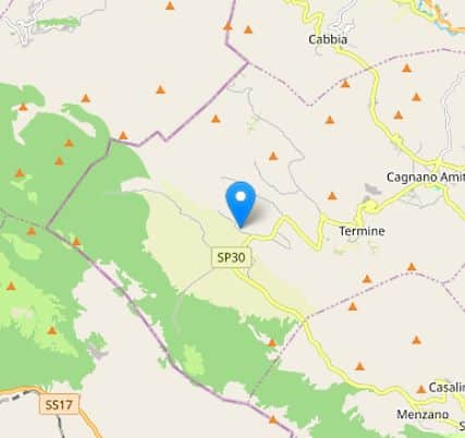 Stamattina scossa di terremoto