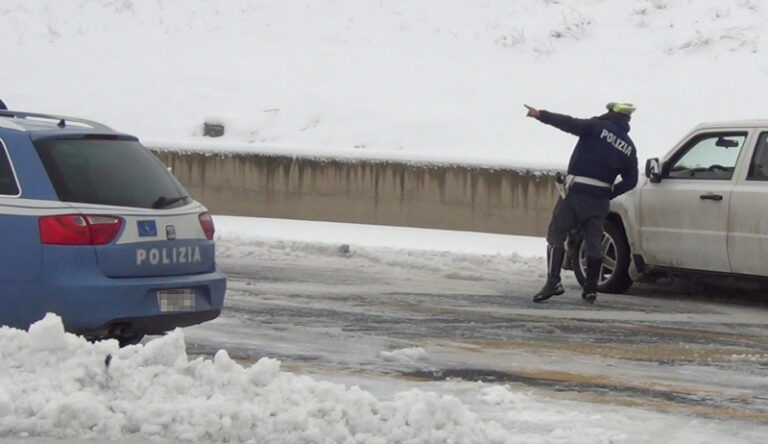Emergenza neve e gestione viabilità in provincia dell'Aquila