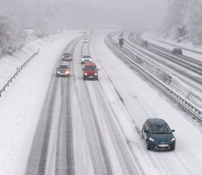 Dal 15 Novembre obbligo di pneumatici invernali sulle Autostrade A24 e A25: ordinanza di Strada dei Parchi
