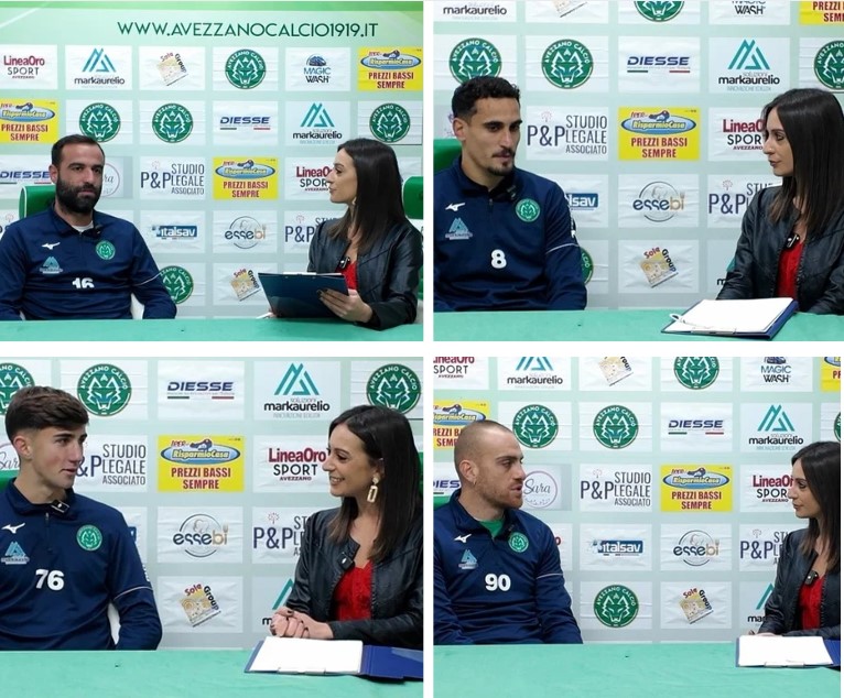 Avezzano Calcio, le interviste