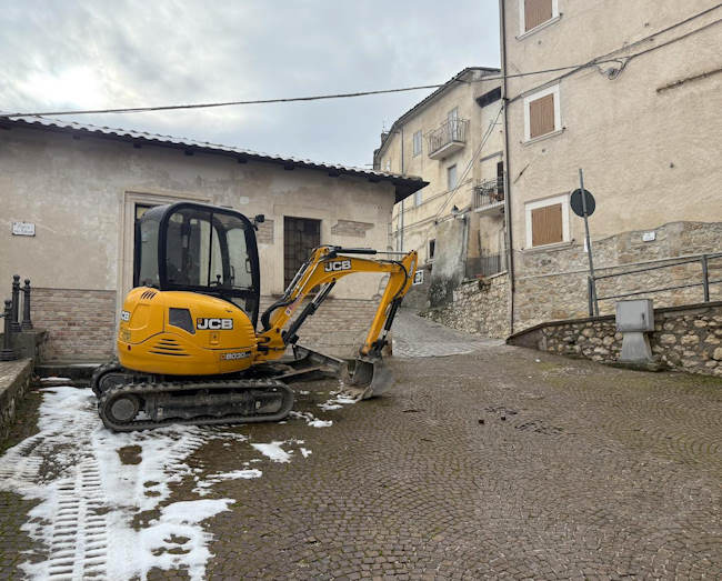 Iniziati i lavori per il rifacimento della pavimentazione stradale a Ortona dei Marsi