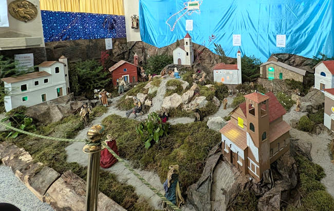 Un presepe dedicato al Cammino Mariano dei Marsi: a Sante Marie un'opera che unisce devozione e territorio