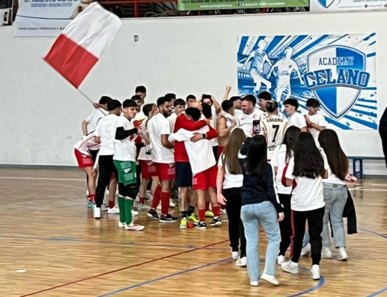 Celano, una promozione da sogno: lo Sport Center vola in Serie B