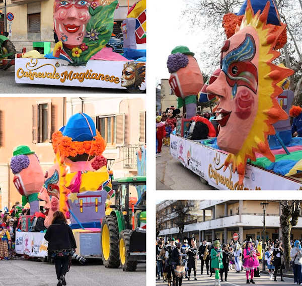Magliano de' Marsi rivive la magia del Carnevale: un successo tra colori e tradizione