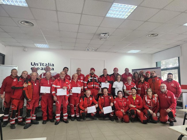 Croce Rossa: ad Avezzano un weekend di formazione per la gestione delle emergenze