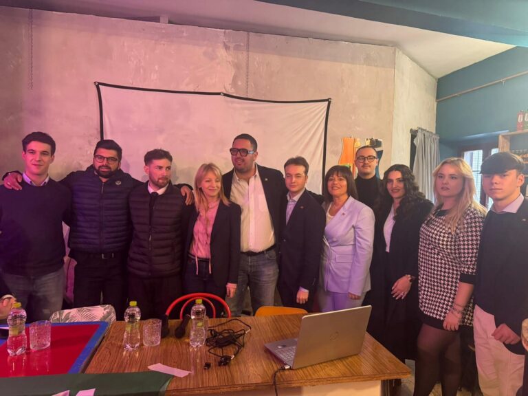 Forza Italia Giovani, grande partecipazione a Celano: oltre 100 presenti all’incontro in piazza 4 Novembre