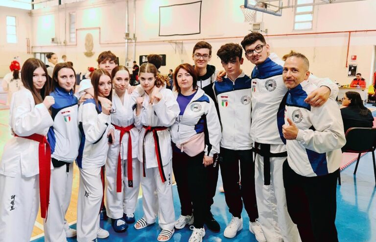Trionfo dell'Avezzanese A.S.D. MMA al Trofeo "La Fenice" di Taekwon-Do