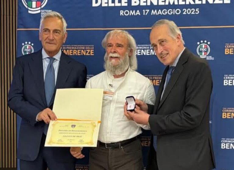 Us Capistrello, trent’anni di successi per Franco De Meis: il riconoscimento della Lega Nazionale Dilettanti