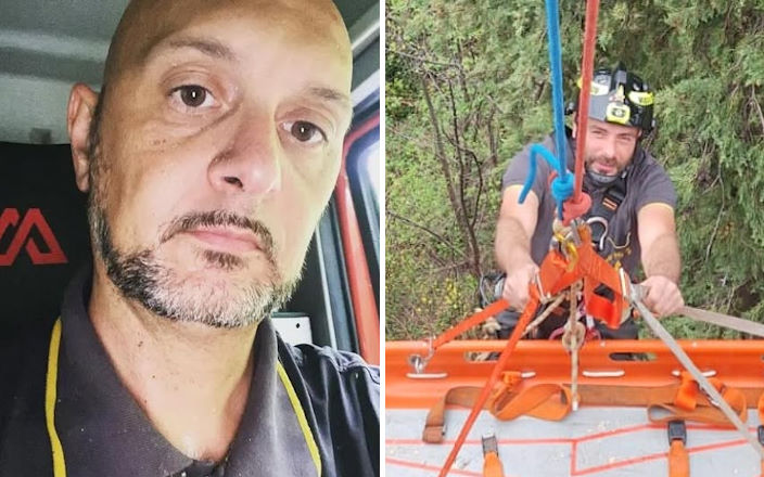 Nico Civitella ed Emanuele Capone: riprendono oggi le operazioni per il recupero dei corpi dei due Vigili del Fuoco