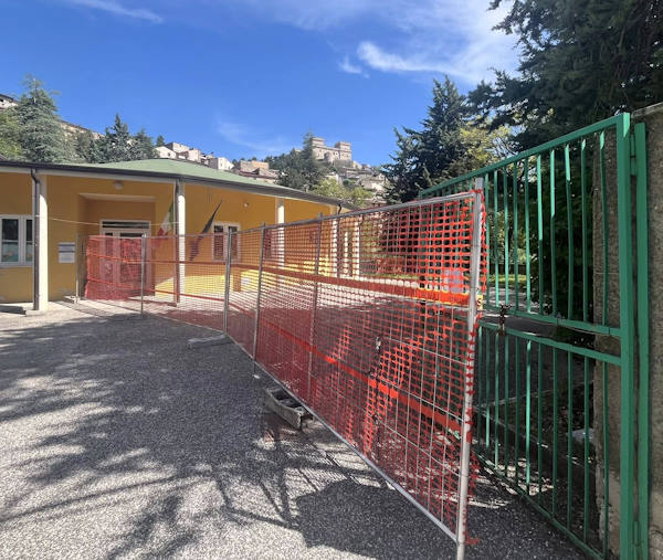 Partiti i lavori di riqualificazione energetica alla Scuola dell'infanzia "Madonna delle Grazie" di Celano