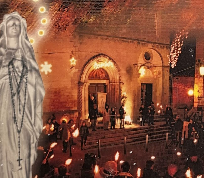 XVII Fiaccolata dell'Immacolata a Rosciolo l'8 Dicembre: escursione alla Grotta di Sevice e accensione dell'albero di Natale