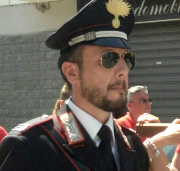 "C revedem n'biazza", il Maresciallo dei Carabinieri Marco Fanella saluta Luco dei Marsi dopo 20 anni