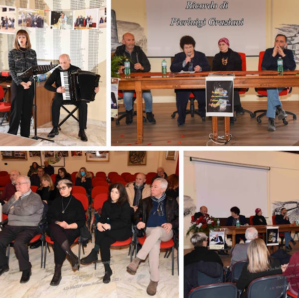 Poesia ed emozioni a Gioia dei Marsi durante il toccante incontro in ricordo di Pierluigi Graziani a un anno dalla scomparsa