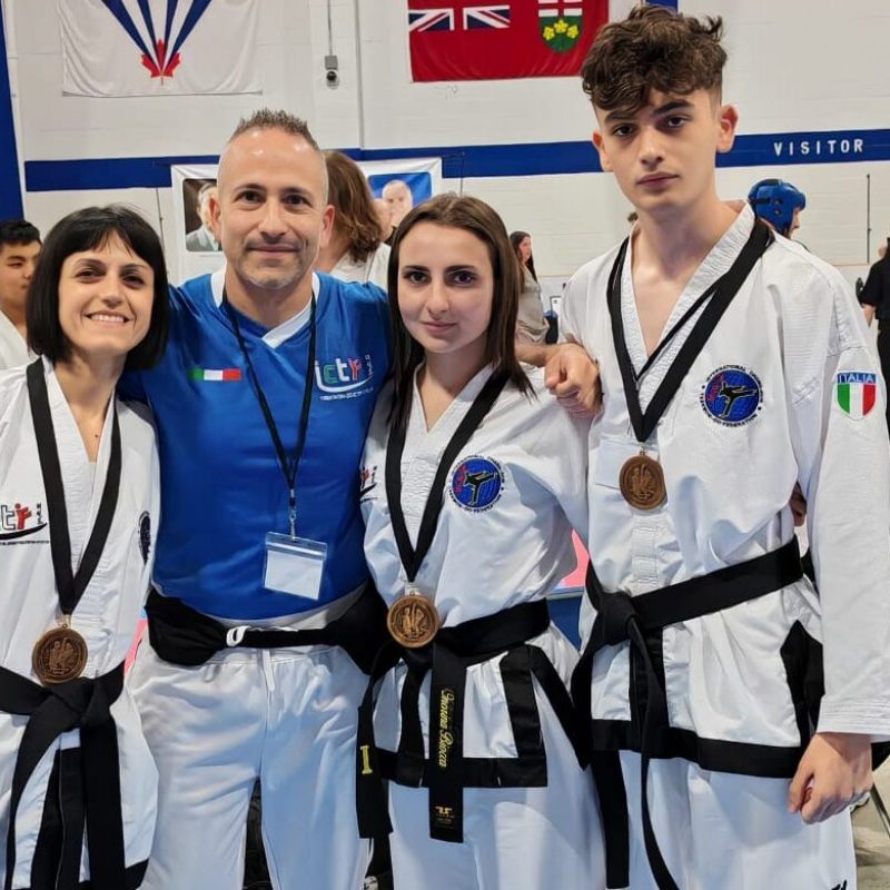 Taekwon-Do, trionfo avezzanese a Toronto: pioggia di medaglie per la A.S.D. MMA alla Coppa del Mondo