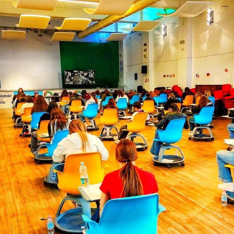 Liceo Benedetto Croce di Avezzano ospita 100 candidati per gli esami DELE