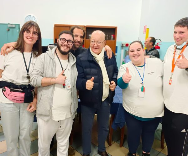 Boldi in visita alla RSA Don Orione