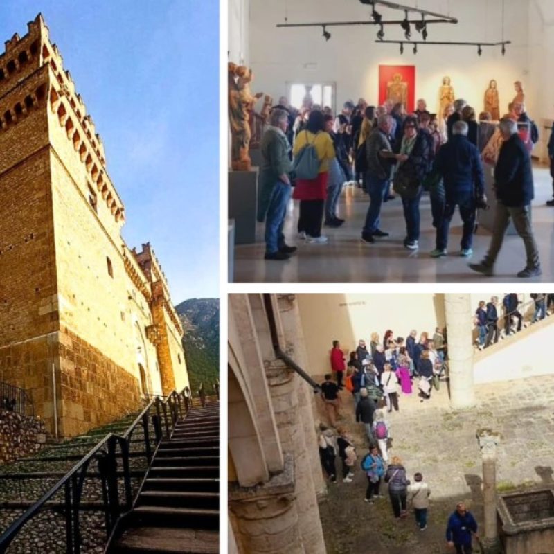 Castello Piccolomini, boom di visitatori ad aprile: oltre 6.000 ingressi a Celano