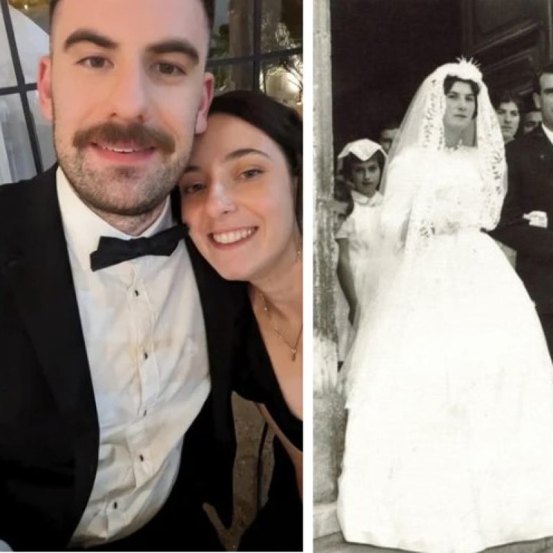 Da Sydney a Luco dei Marsi per dire “sì”: Daniela e Ian si sposano nella chiesa dove 65 anni fa si unirono i nonni