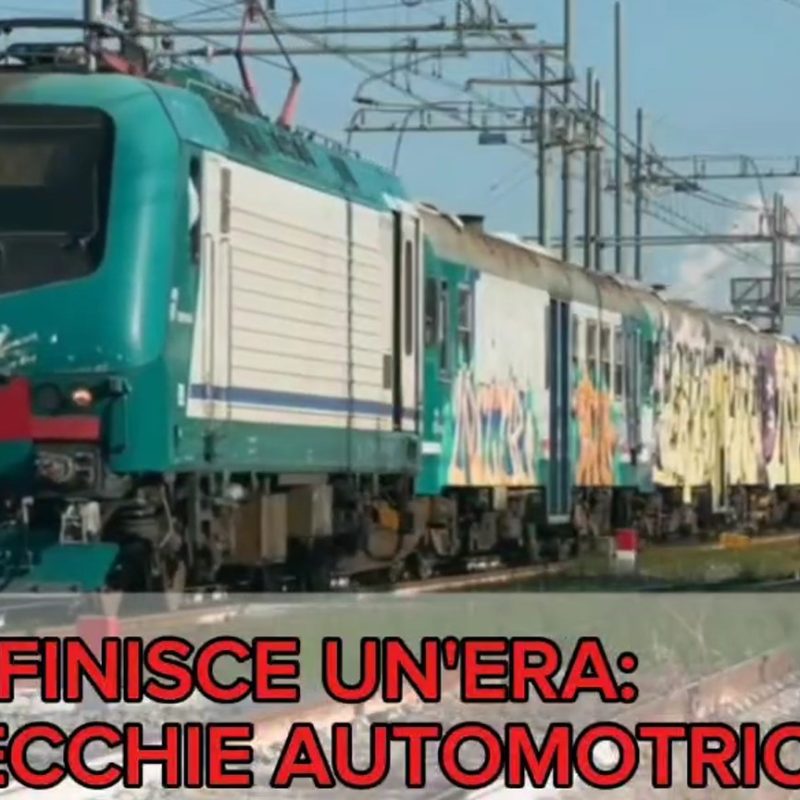 Le vecchie automotrici ALn 668 lasciano il deposito di Sulmona per essere demolite, addio anche all'ultima ALn668 serie 3100 presente in Abruzzo