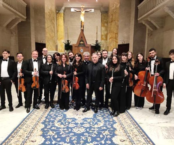 Concerto di Natale presso la chiesa del S. Cuore in San Rocco ad Avezzano il 10 Dicembre con l'Orchestra dell'Istituzione Musicale Abruzzese