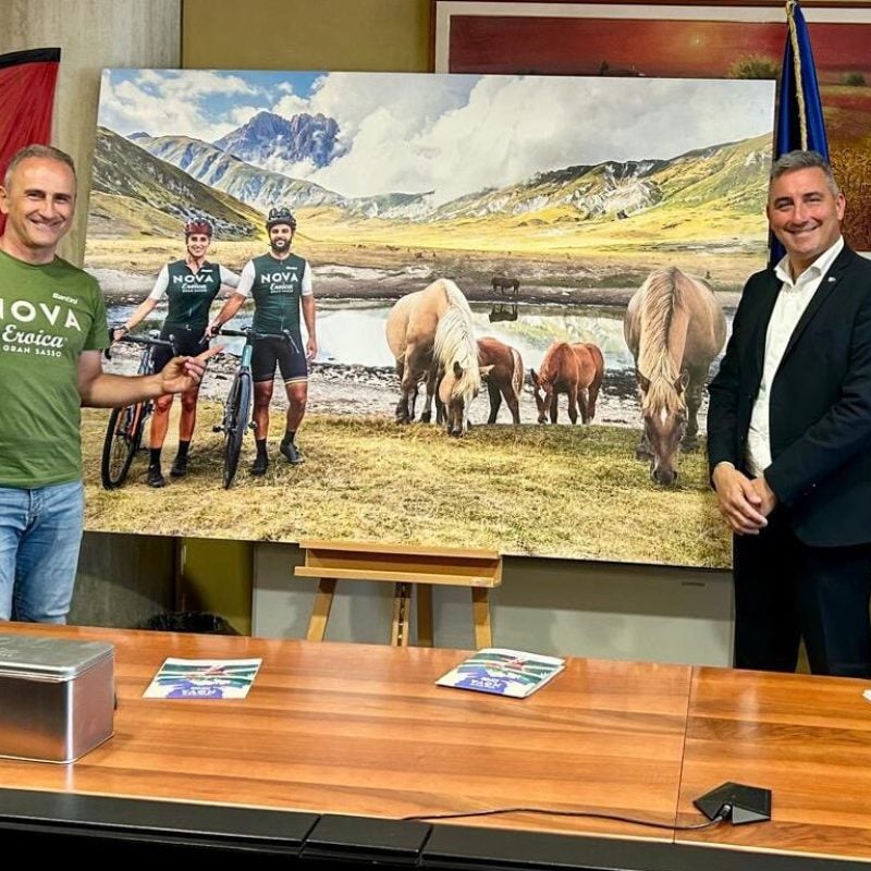 l’Abruzzo pedala con NOVA Eroica Gran Sasso