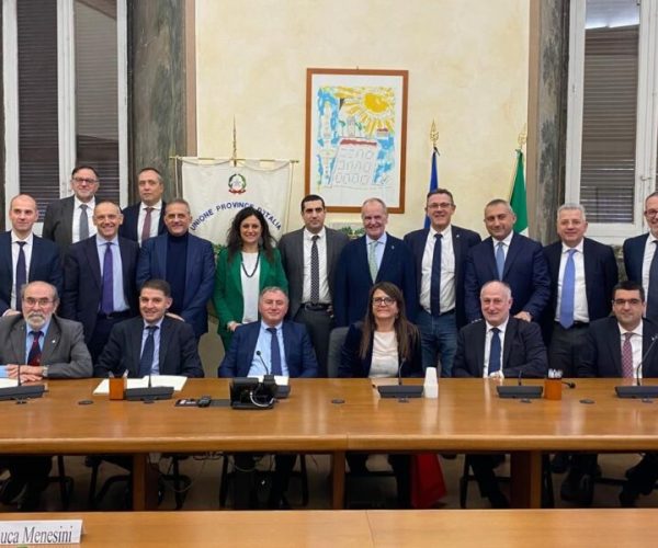Angelo Caruso nominato vicepresidente dell'Unione Province Italiane