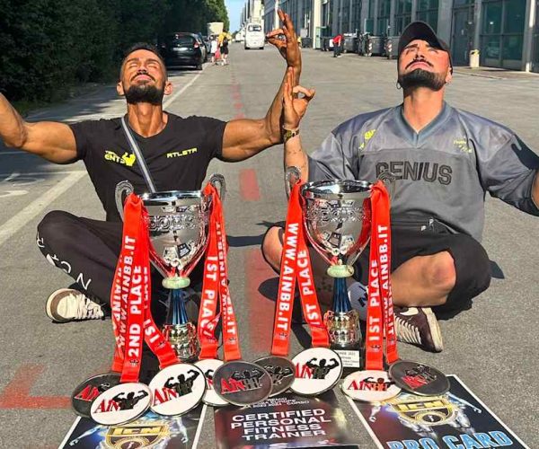 Team Ents brilla al Rimini Wellness con tre prestigiosi campionati italiani assoluti: Germano Di Cesare, Fabio Giannangeli e Alessandro Vio