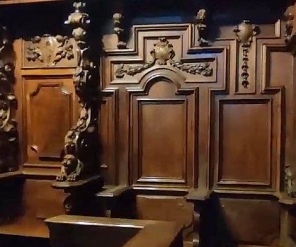 Trafugati alcuni braccioli dell'antico coro ligneo della chiesa di S. Giovanni di Celano, la segnalazione di Giancarlo Sociali