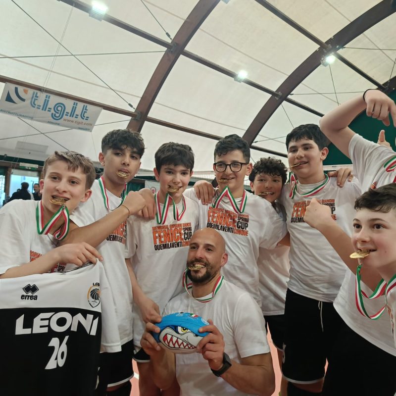 I Leoni dell’Under 13 vincono la fase territoriale (L'Aquila-Teramo) del Campionato 3x3 e dominano il torneo “Fenice Spring Cup 2025”