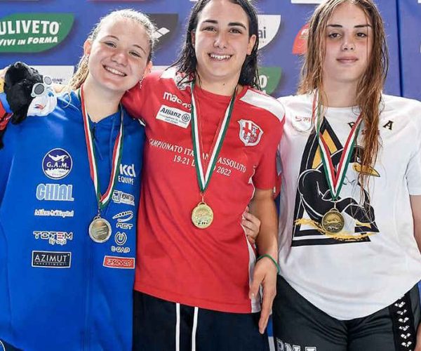 La Pinguino Nuoto in vetta alle classifiche italiane dei Criteria con il terzo posto di Giorgia Fabiani
